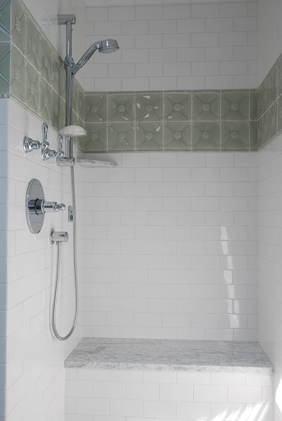 Chicago Bathroom Remodeling - Adding a shower to the powder room