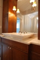 bathroom countertops